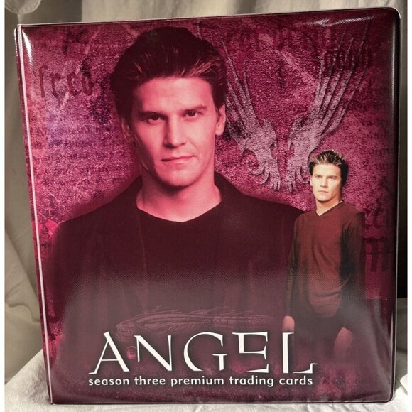 INKWORKS ANGEL Premium Various Season Three Trading Cards & Binder - Picture 1 of 13